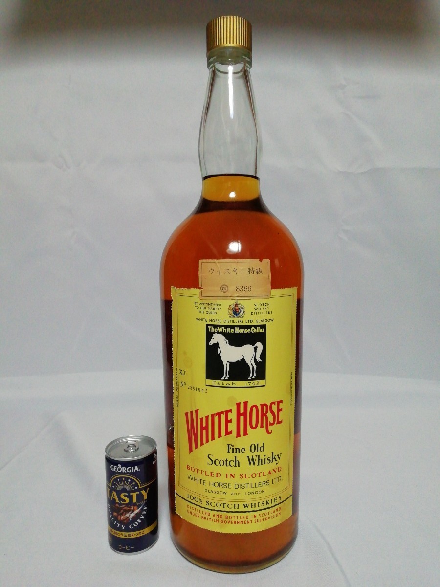  C113-159 ホワイトホース WHITE HORSE スコッチウイスキー 特級 大容量 古酒 未開栓 委託品(スコッチ)｜売買されたオークション情報、yahooの商品情報をアーカイブ公開 - オークファン スコッチ