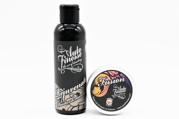 オートフィネス フュージョン ハイブリッドワックス 50ml+リジュビネイト プレワックスクレンザー 100mlセット