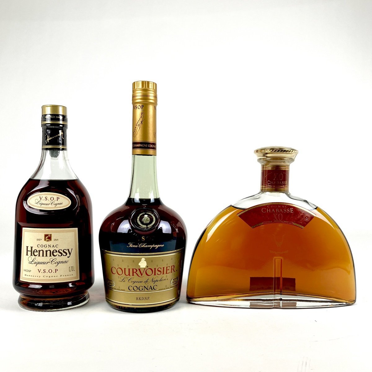 3本 コニャック ブランデー セット 【古酒】 コニャック 3本
