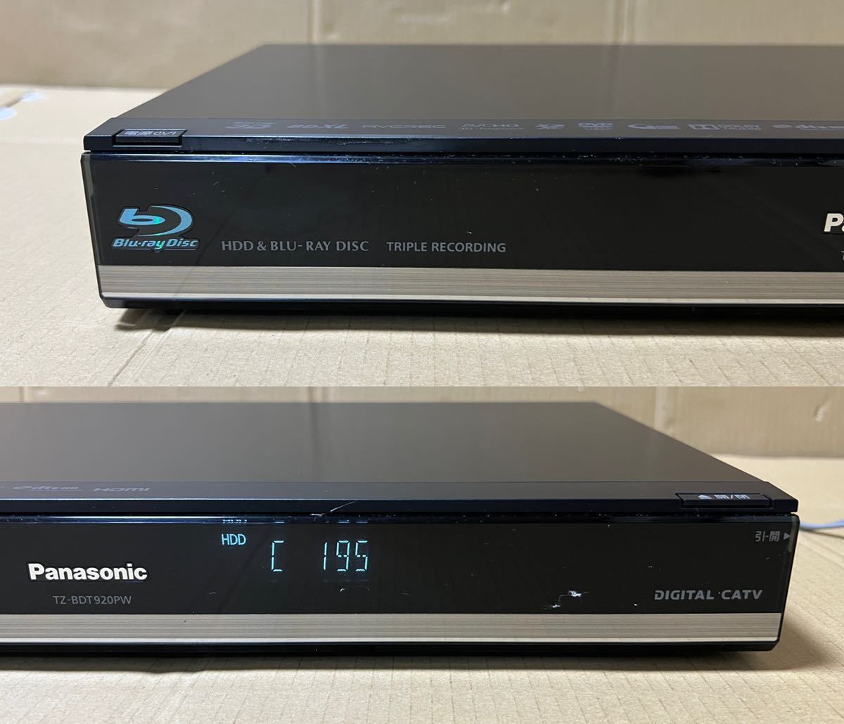 Panasonic ブルーレイレコーダーTZ-BDT920F Panasonic CATVデジタル