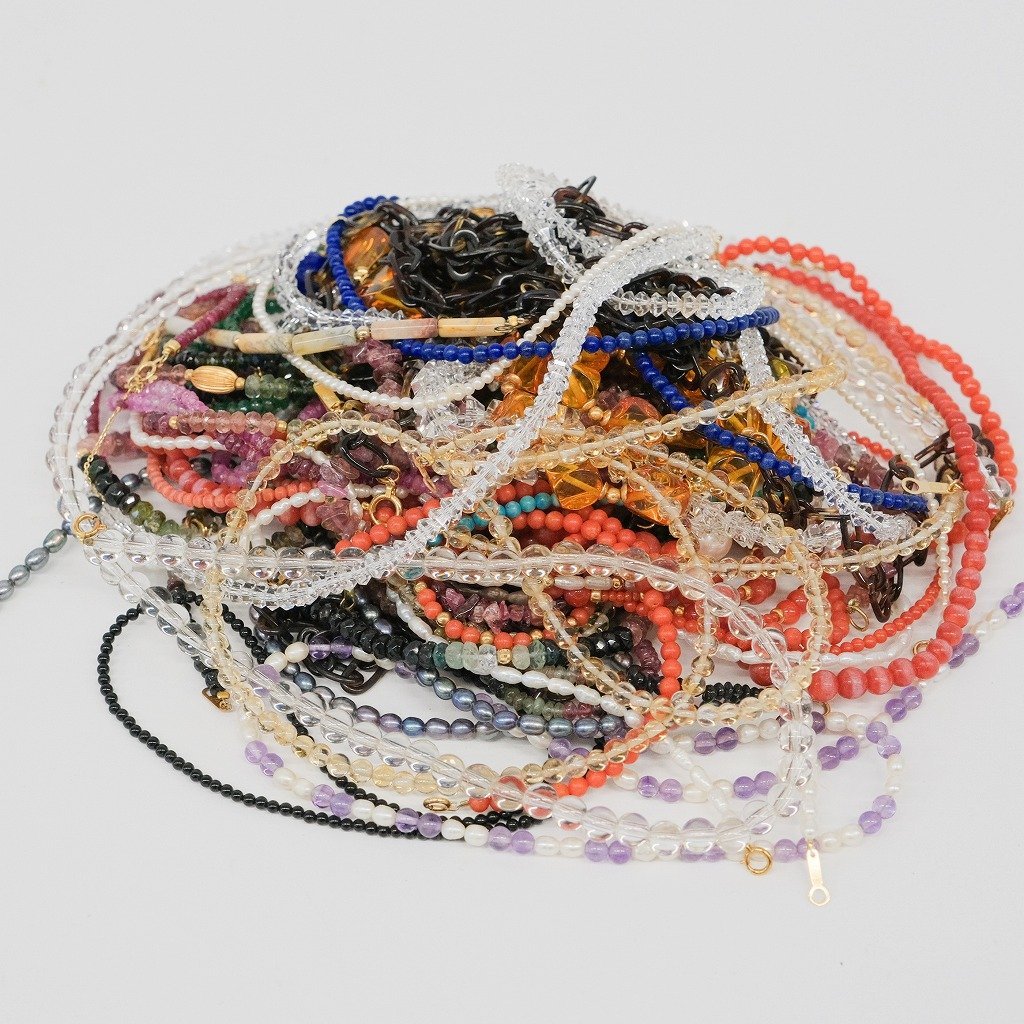 1円～◆おたからや◆sh603　K18刻印有り　天然石ジュエリー