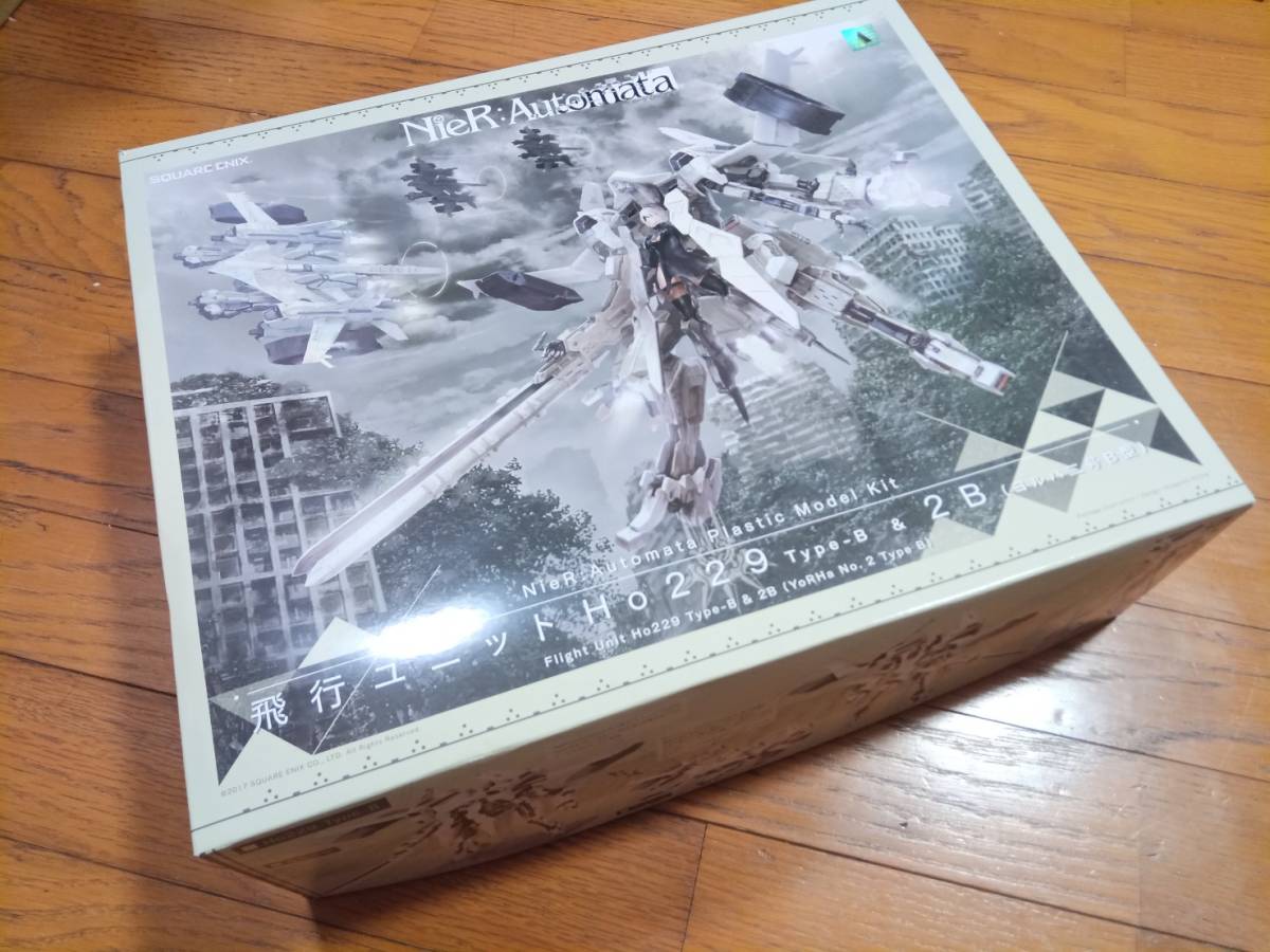 NieR:Automata プラスチックモデルキット 飛行ユニットHo229 Type-B & 2B (ヨルハ二号B型) ニーア オートマタ