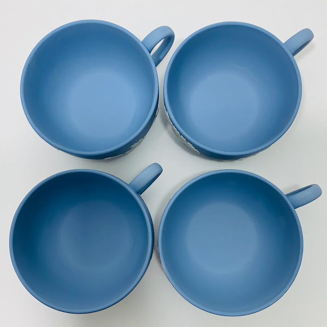 【ウジュ様】専用・青360ｇ×2袋≪リクエスト特割特価≫ 1円～ WEDGWOOD ウェッジウッド ジャスパー カップ＆ソーサー ブルー