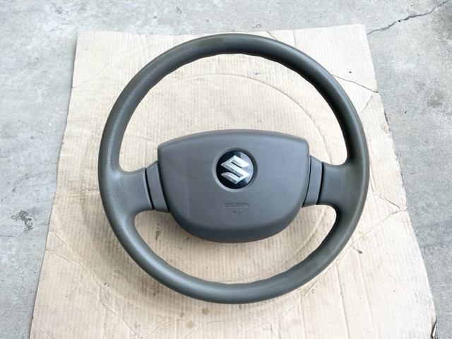 48110-68H10-R8R エブリーバン18年式DA64V 純正ハンドル中古品！ステアリングホイール