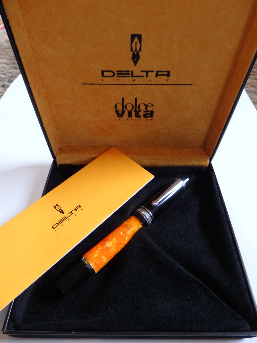 希少 試し書きのみ旧DELTA ドルチェビータ ミディアム (更に復刻前