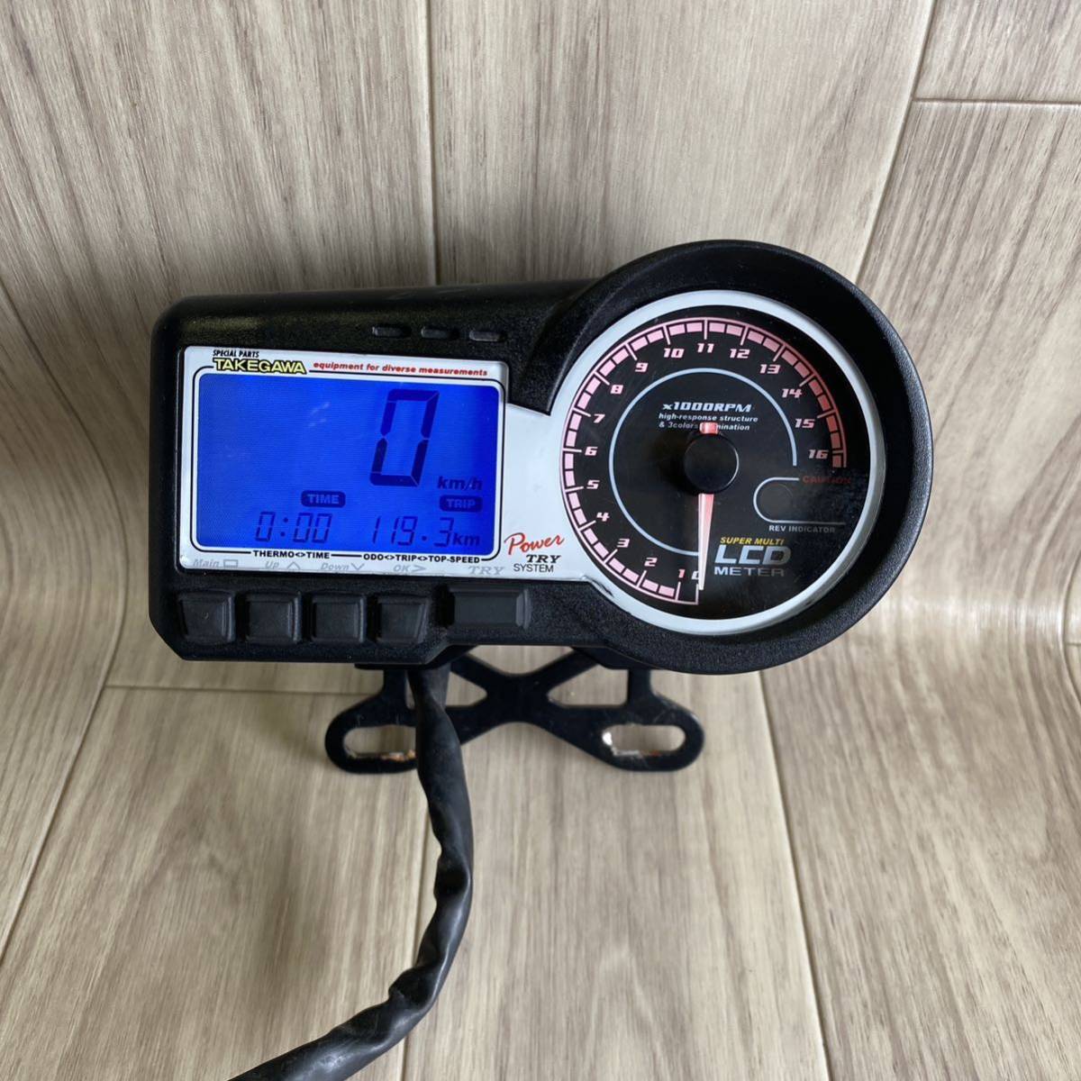 タケガワ 武川 LCD PARTS SPECIAL -「武川スーパーマルチlcdメーター