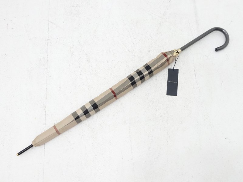★中古★BURBERRY(バーバリー) 長傘 ノバチェック 全長:約91cm★【SP426】