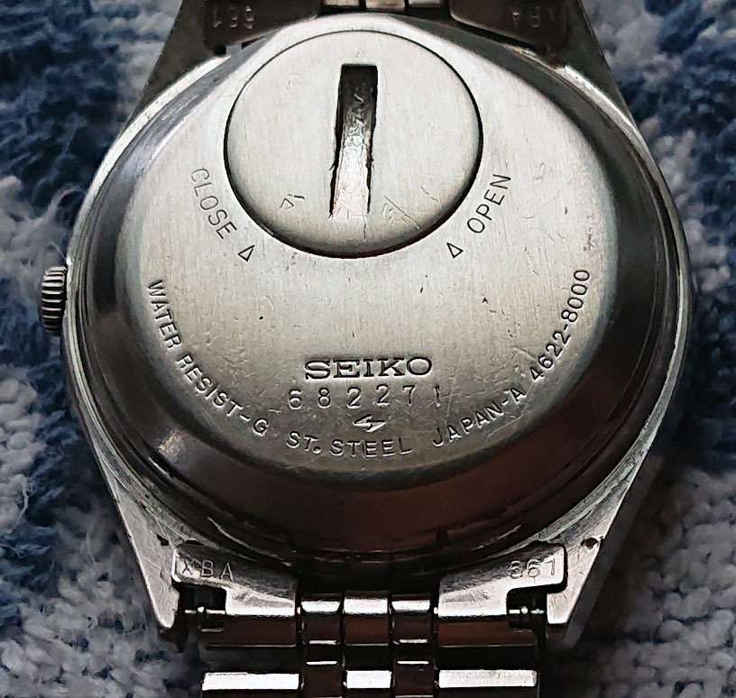 SEIKO TYPE2】セイコータイプ2 4622-8000 1976年08月製造 青文字盤