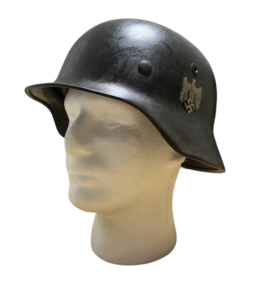 WW2ドイツ軍☆ドイツ陸軍М40ヘルメット（シェル64）実物？戦後品？ WW2ドイツ軍☆ドイツ陸軍М40ヘルメット（シェル64）実物？戦後品