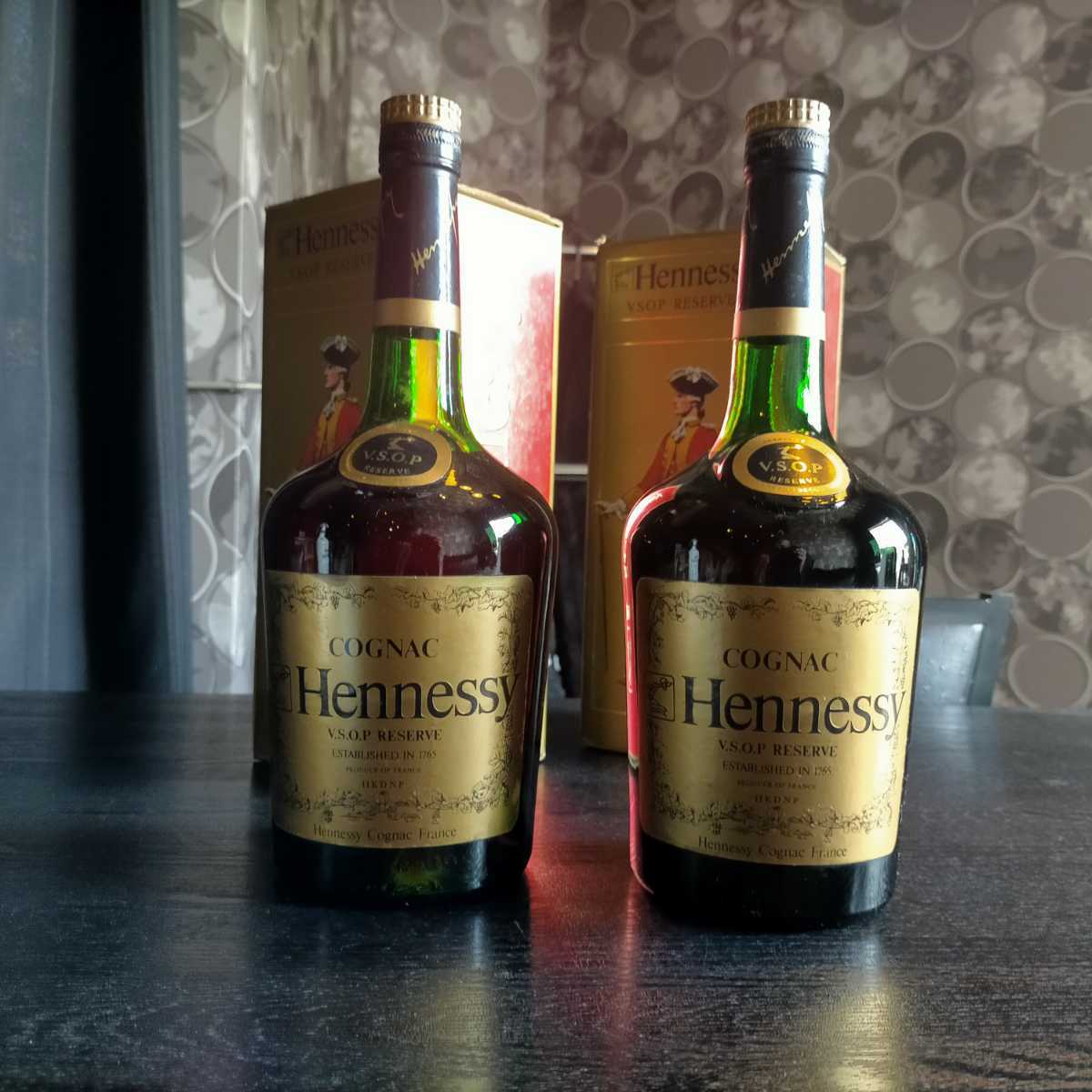 未開栓 古酒 ヘネシー VSOP リザーブ 金キャップ グリーンボトル