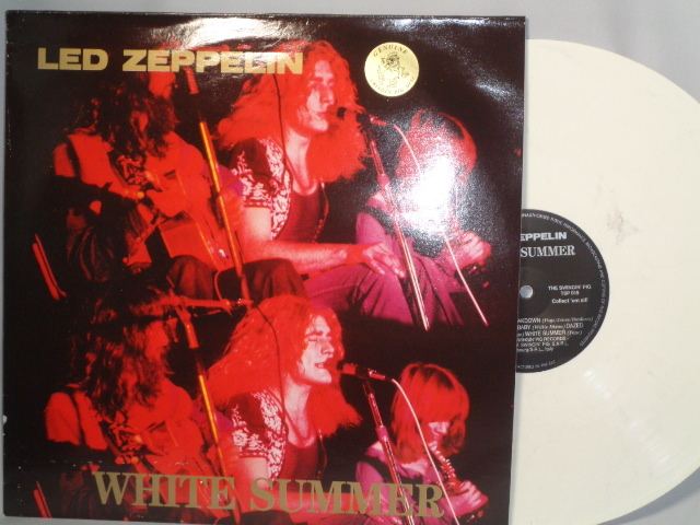 LED ZEPPELIN/WHITE SUMMER　WHITE　COLOR　LP　