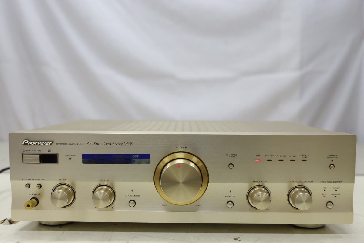 新作入荷，格安 Pioneer パイオニア プリメインアンプ A-D5a 通電OK
