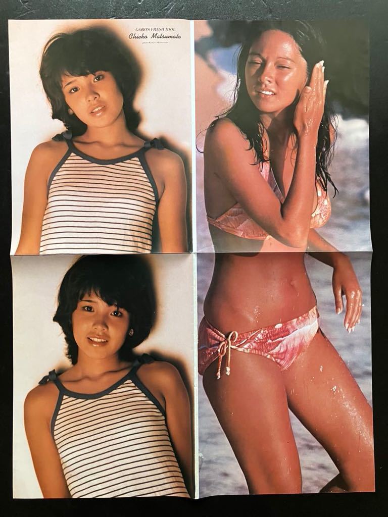大型ポスター アグネスラム 松本ちえこ 水着(印刷物)｜売買された