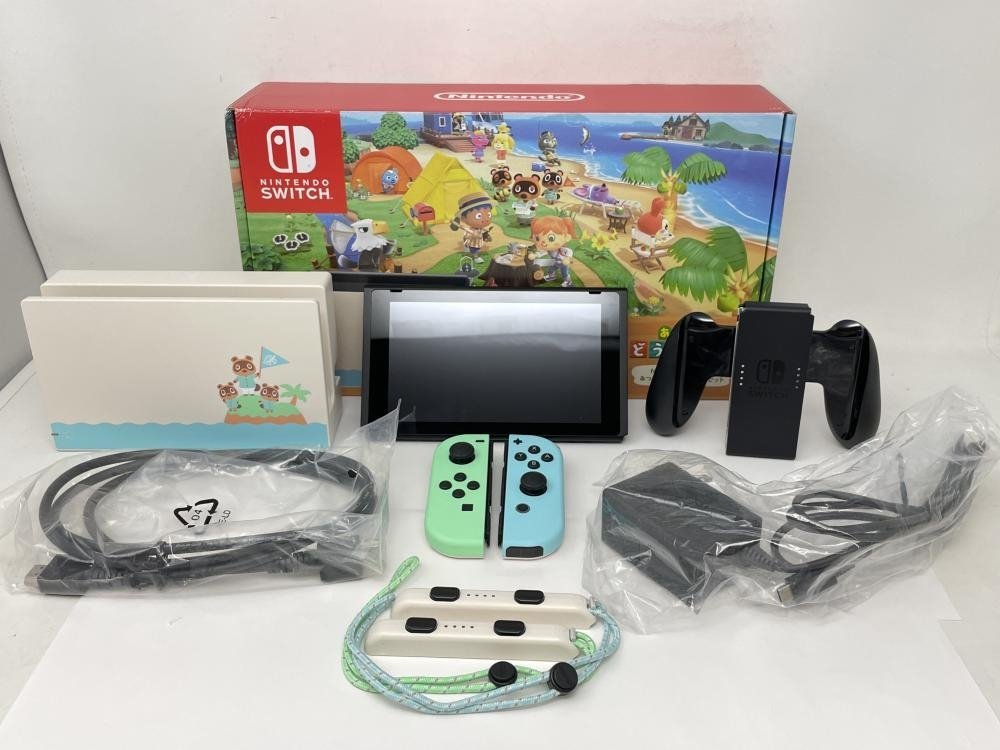 高品質，HOT 1040 Nintendo Switch HAC-001 あつまれどうぶつの森セット 本体(ニンテンドースイッチ本体)｜売買されたオークション情報、yahooの商品情報をアーカイブ公開 - オークファン ニンテンドースイッチ本体