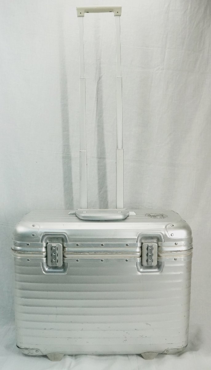 05□【現状品】RIMOWA リモワ アルミニウムボディキャリーケース