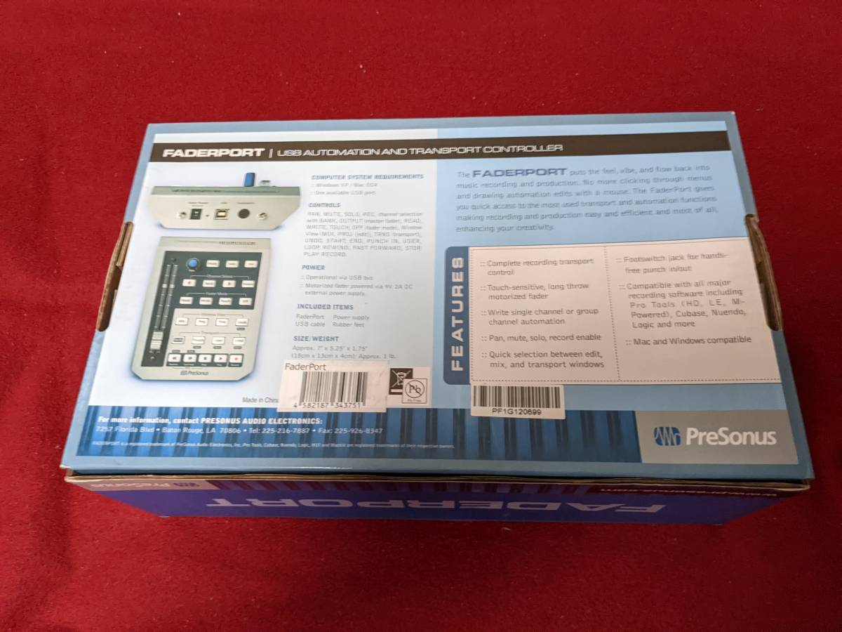 FaderPort DAW Controller PreSonus FaderPort® プレソナス Classic