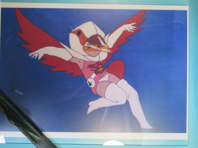 稀少アニメ資料★白鳥のジュン「DAICONⅢOPアニメ」超特大スチール