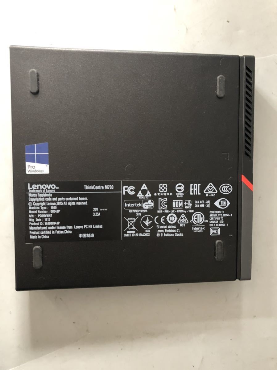 JXDT 在庫あり【ジャンク】LENOVO ThinkCentre M700 /Core i7-6700T