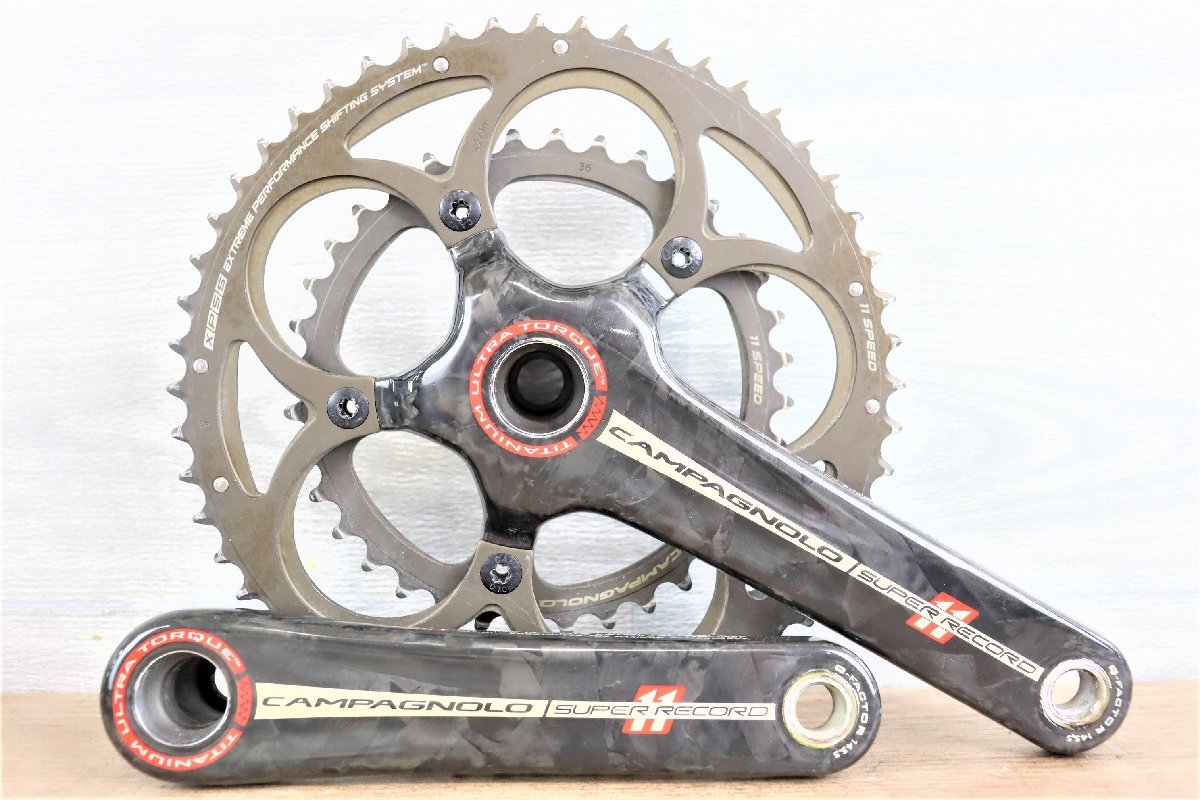 RECORD カンパニョーロ Campagnolo Drops S 50-34T 超美品 CAMPAGNOLO