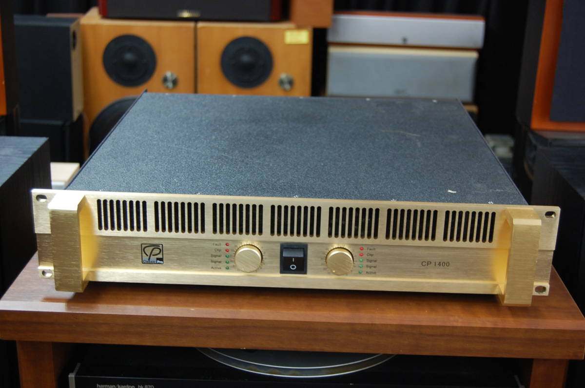 動作品】CLASSIC PRO クラシックプロ パワーアンプ CP1400 ② パワー