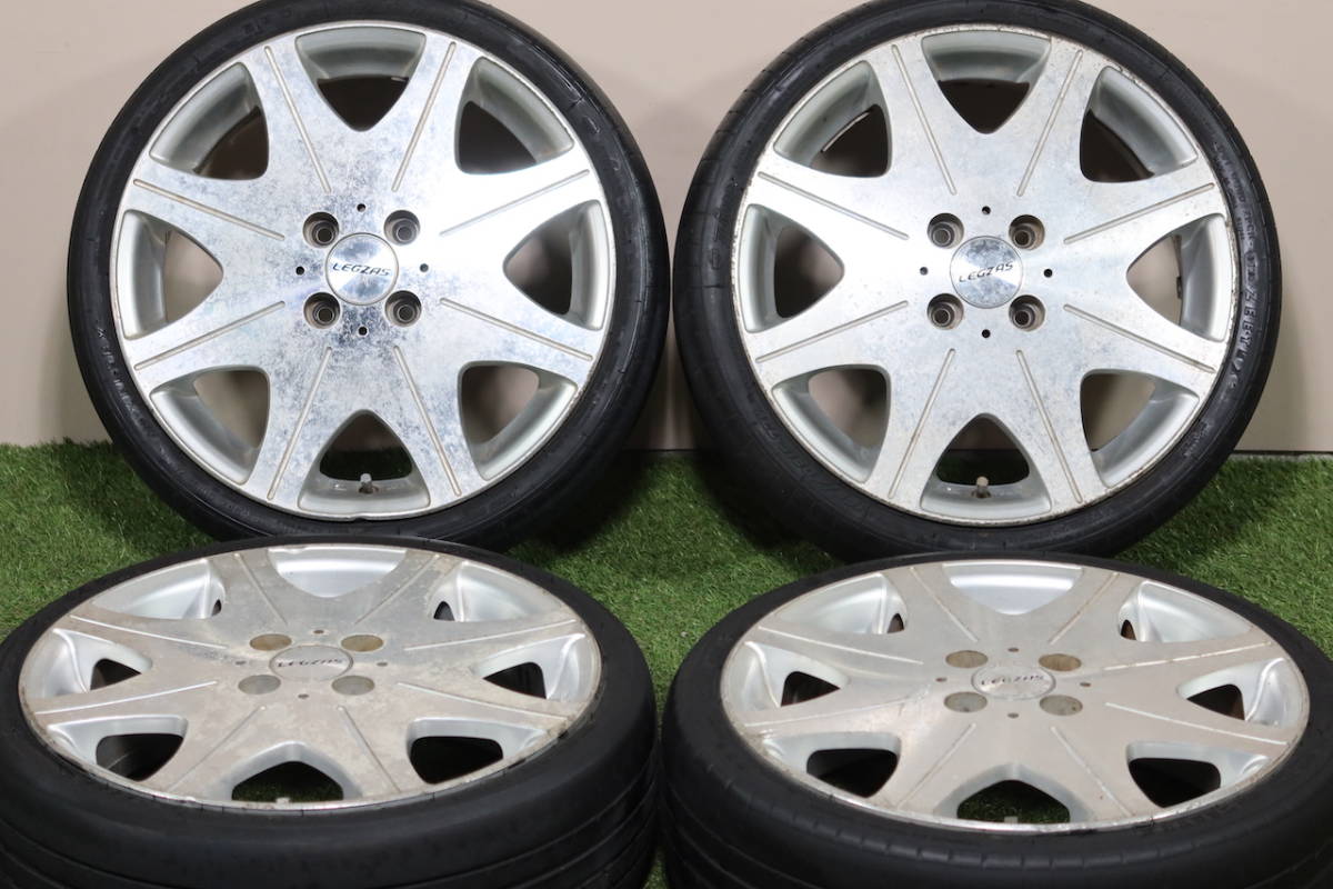 1円＜人気ディッシュ＞LEGZS レグザス 16in 5.5J+48 PCD100 4H 165 