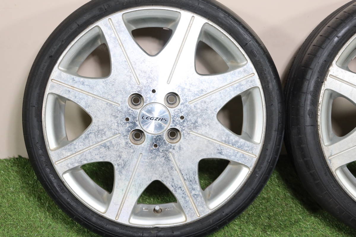 1円＜人気ディッシュ＞LEGZS レグザス 16in 5.5J+48 PCD100 4H 165 