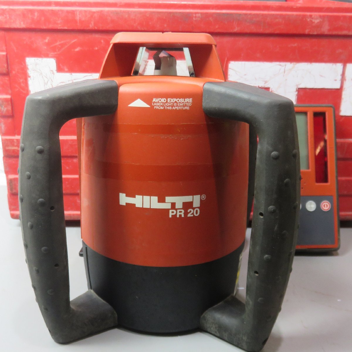 現状品】 ヒルティ(HILTI) 回転レーザー(レベルプレーナー) PR20 PRA20 