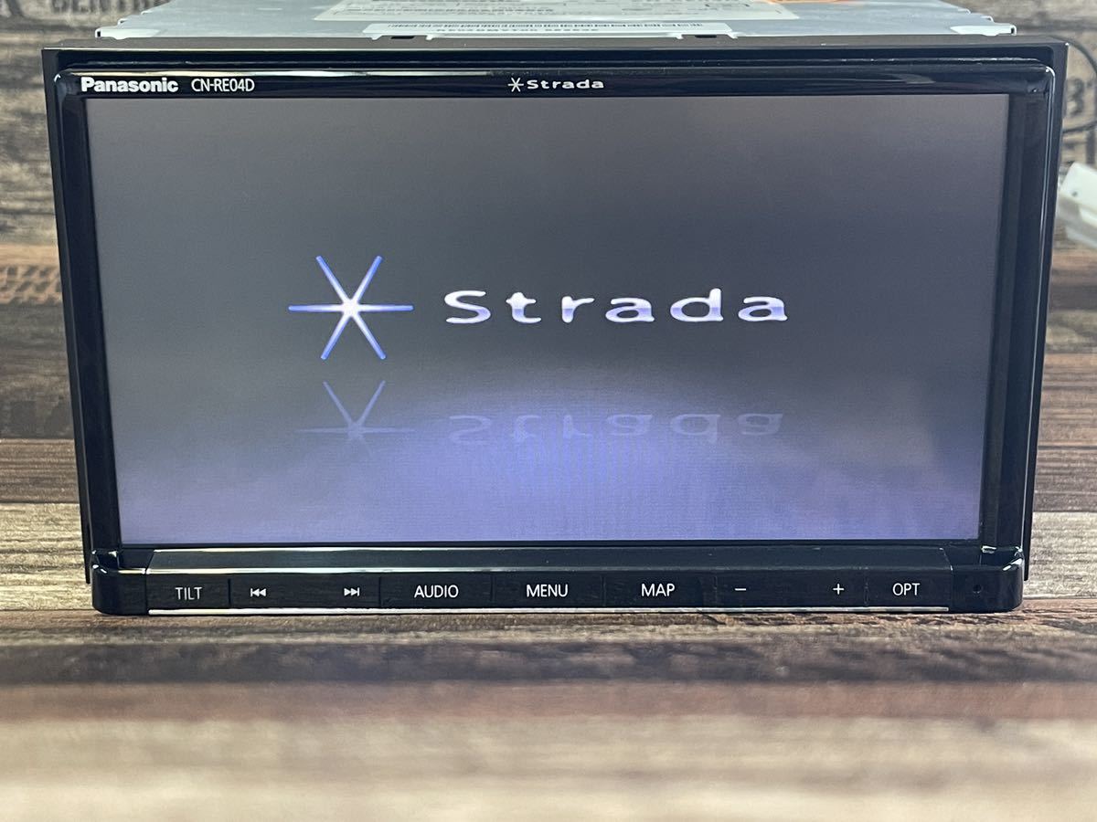 パナソニック CN-RE04D ナビゲーション フルセグ。地図データ2017年 Panasonic メモリーナビ ストラーダ CN-RE04D 地図2017年 フルセグ