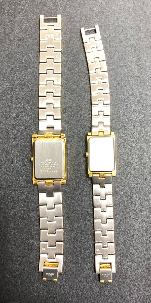 6831 コレクター必見ELGINエルジン ペアウォッチ FK-928-C/FK-929-C 