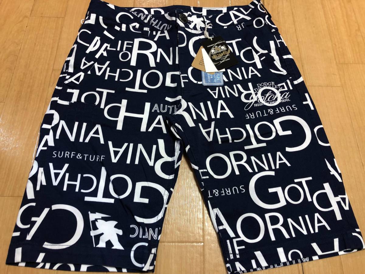 GOTCHA GOLF(ガッチャゴルフ) 接触冷感 ロゴ 総柄 ショーツパンツ 202GG1909(078)８４