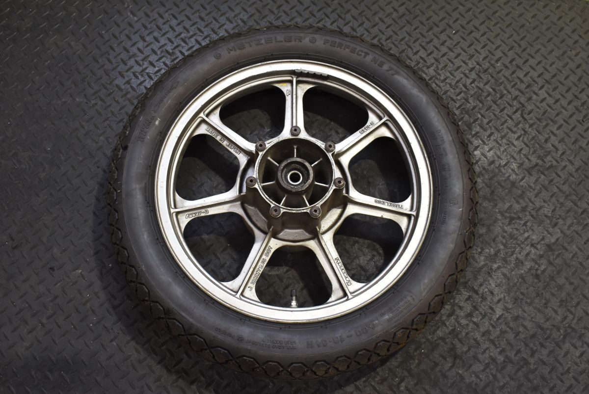 ZX-6R純正リアホイール5.50×17J振れなしZX636G.ZX6Rお探しの方にどうぞ