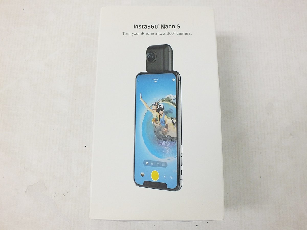 【お買い得，新作登場】 ジャンク B8A-54-087-1 Insta360 Nano S 360度カメラ ブラック iPhone X/8/7/6シリーズ対応 完品 通電確認済(その他)｜売買されたオークション情報、yahooの商品情報をアーカイブ公開 - オークファン その他