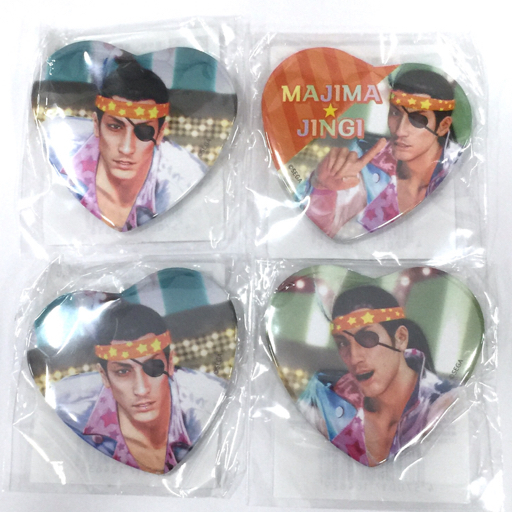 送料360円 美品 KADOKAWA 龍が如く 真島吾朗 誕生日記念くじ ハート 