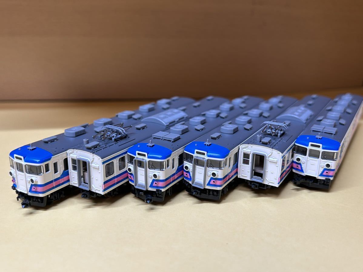 TOMIX 92207 165系電車 (モントレー) 基本 新品未使用 TOMIX 165系電車（モントレー色）基本92207+増結92208 6両セット