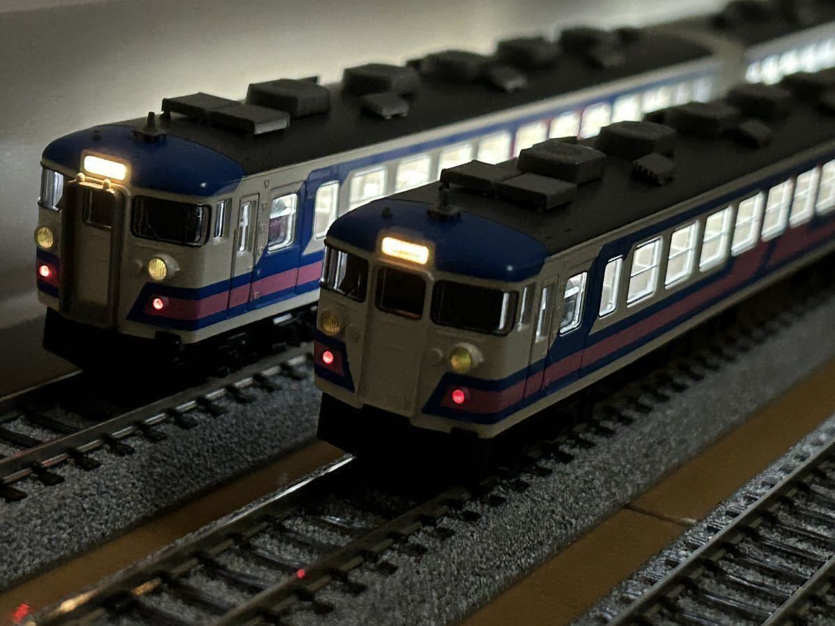 TOMIX 92207 165系電車 (モントレー) 基本 新品未使用 TOMIX 165系電車（モントレー色）基本92207+増結92208 6両セット