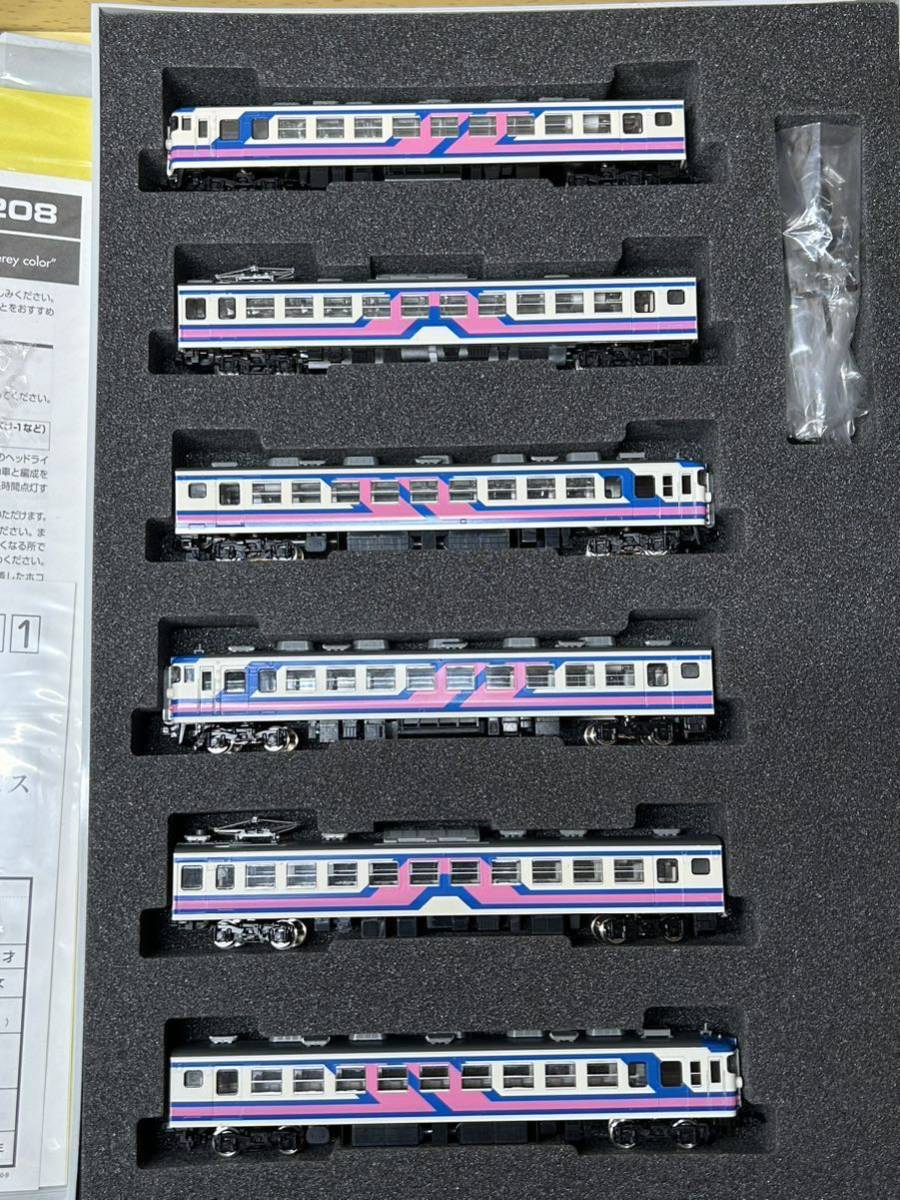 TOMIX 165系電車（モントレー色）基本92207+増結92208 6両セット
