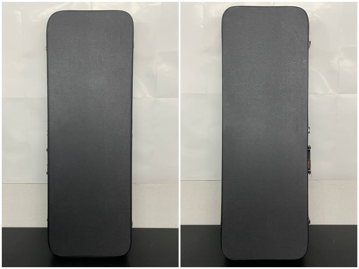 ★5-4-12-11TA★ メーカー不明 ギターケース ハードケース カギ付 中古品_1