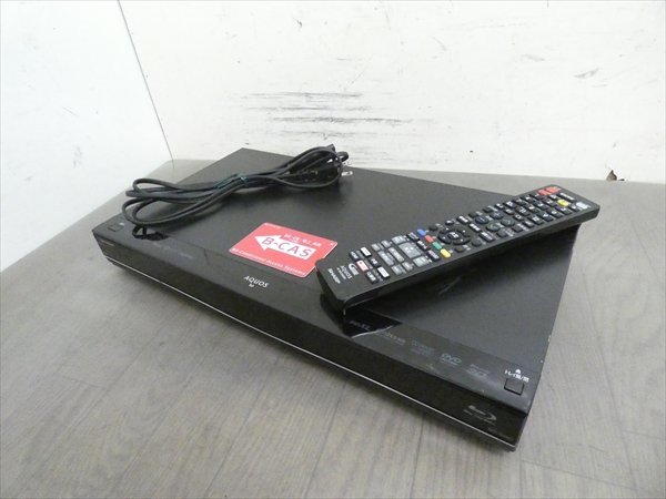 500GB☆14年☆シャープ/SHARP/AQUOS☆HDD/BDレコーダー☆BD-S560☆リモコン付☆3D対応機 管SA1483