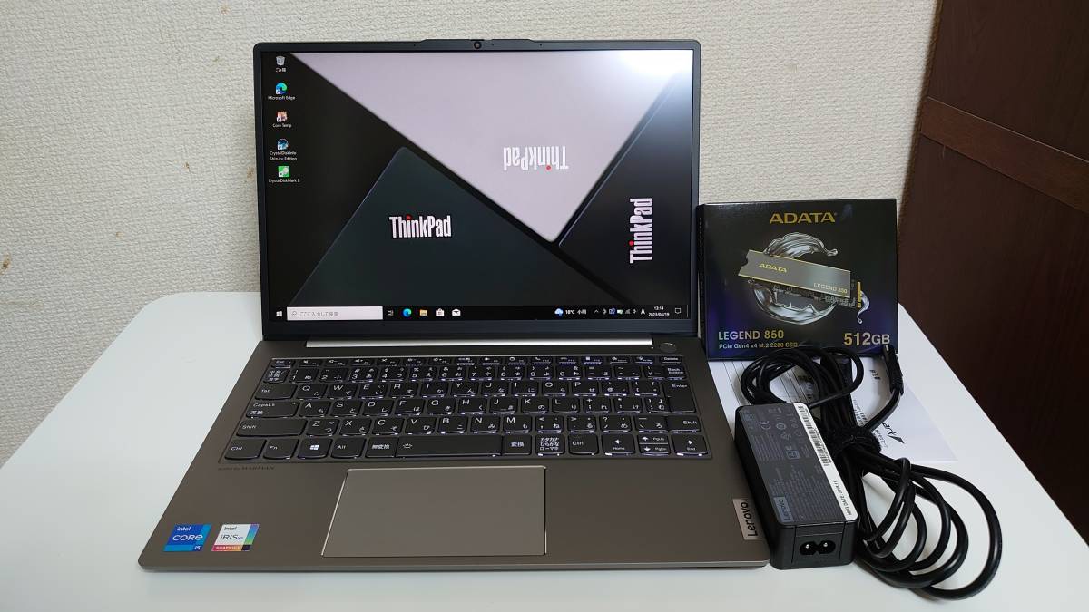 レノボ ThinkBook 13s Gen2 SSD 交換済 第11世代Core i5-1135G7 Iris X