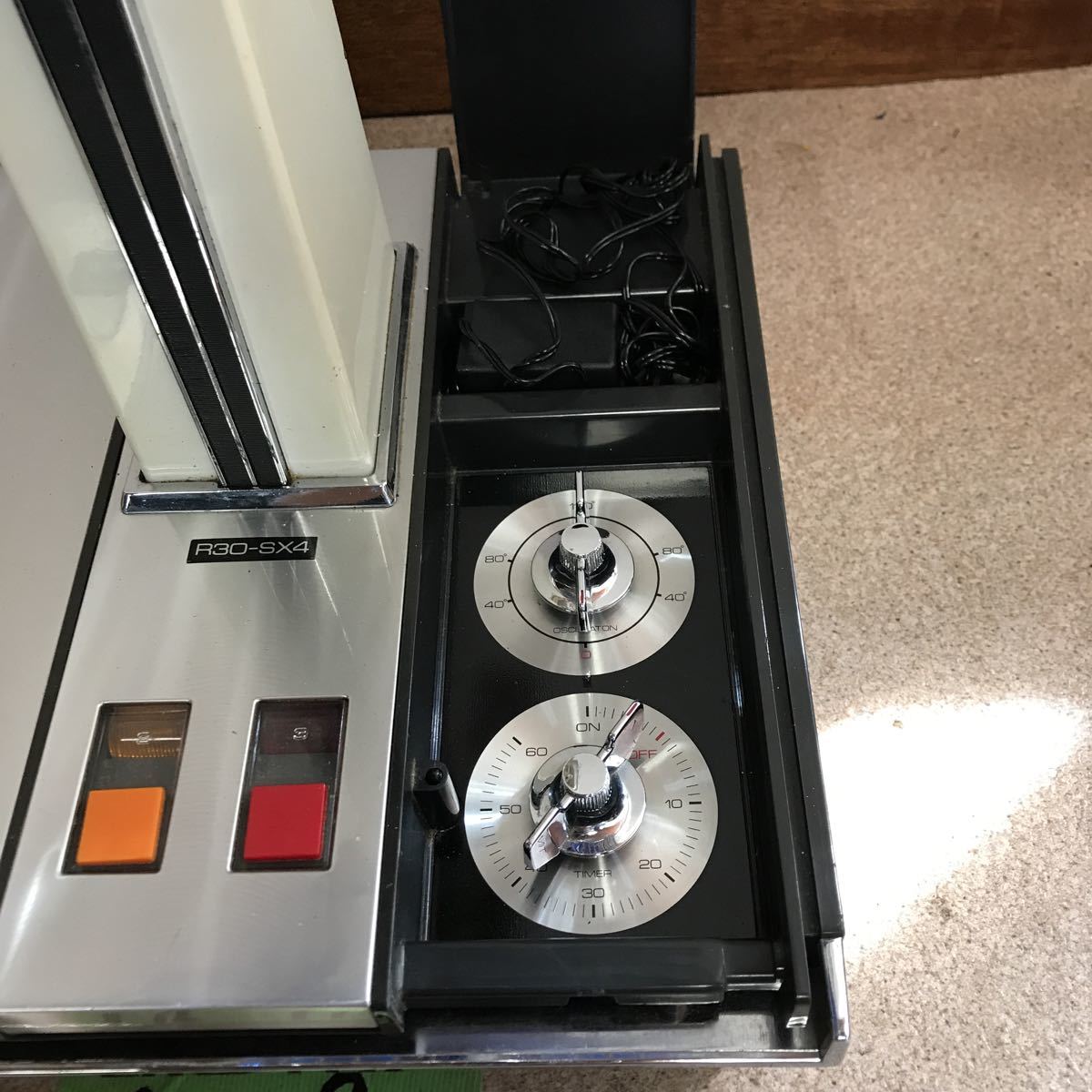 三菱アンティーク R30-SX4 中古品 レトロ扇風機 扇風機 R30-SX4 三菱