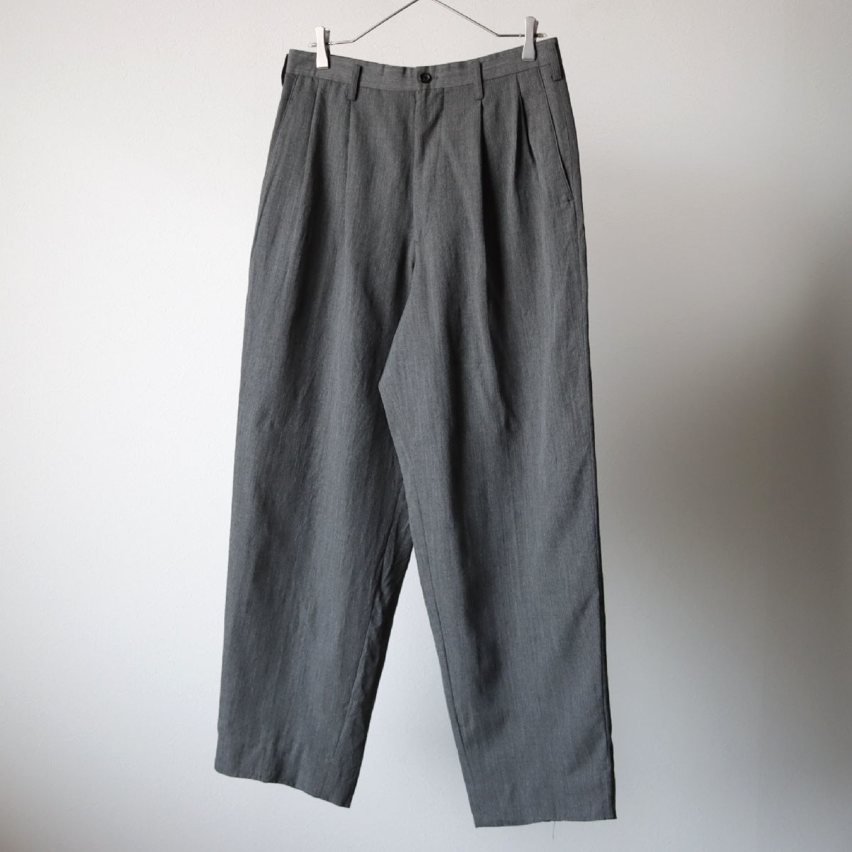 90s Y's for men ワイド スラックス パンツ グレー / ワイズ ヨウジ