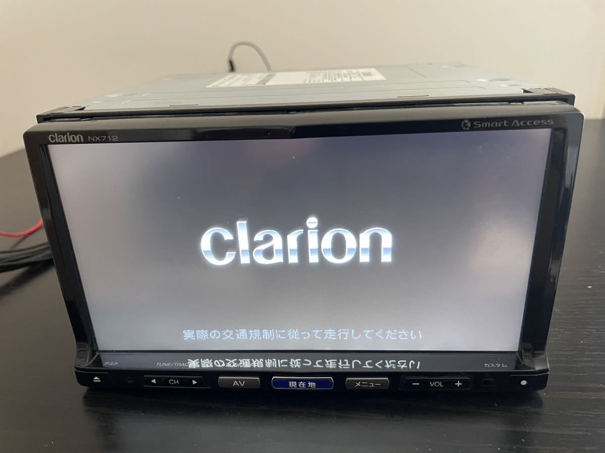 クラリオン NX712 フルセグBluetoothカーナビ NX712 Clarion 