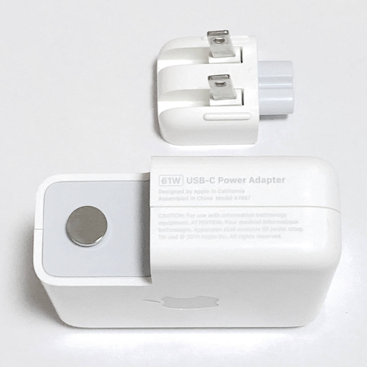 61W USB-C Apple A1947 Adapter 純正 Power ACアダプター - Apple純正 