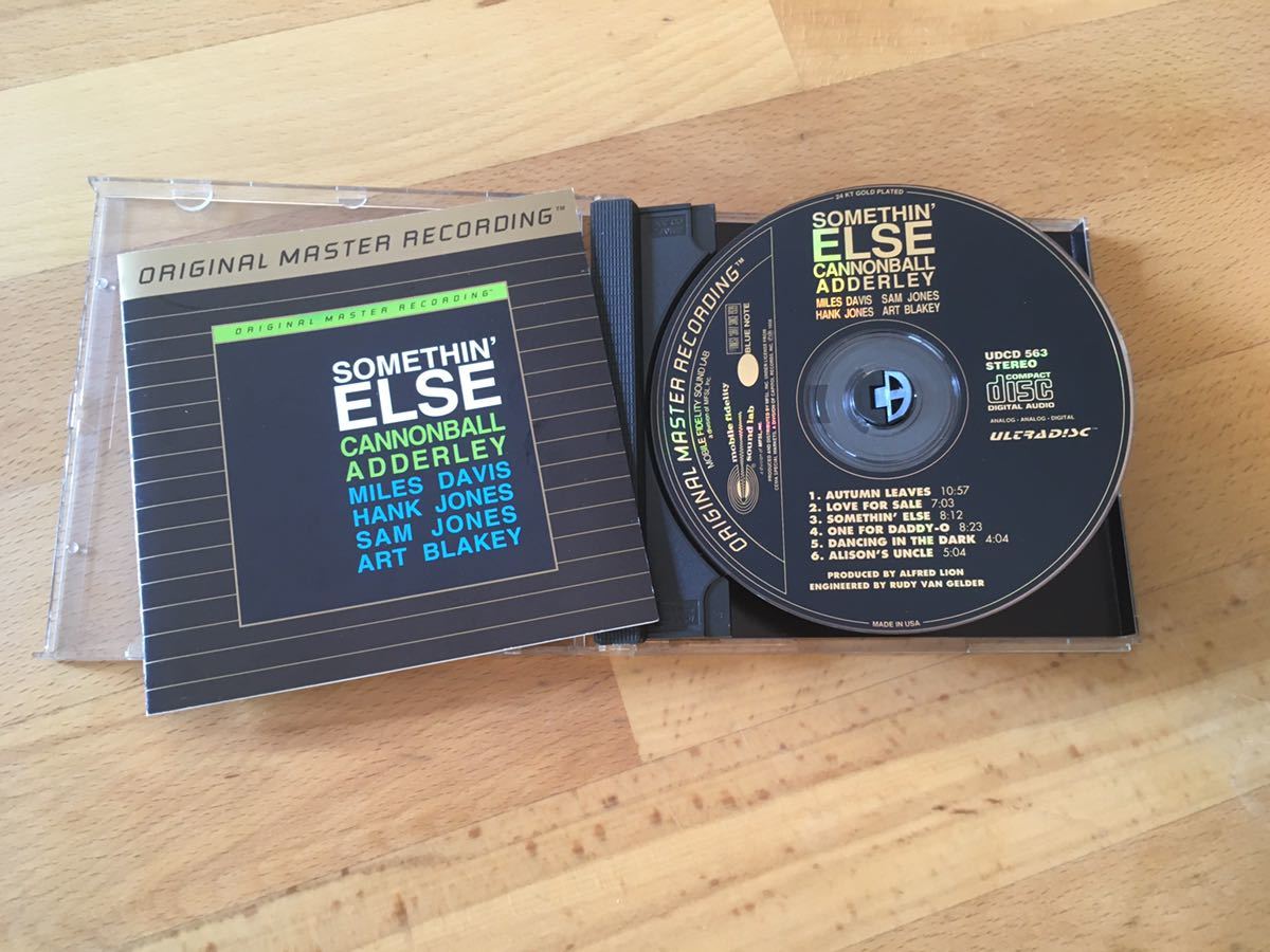 Cannonball Adderley Somethin' Else Numbered Limited Edition 180g