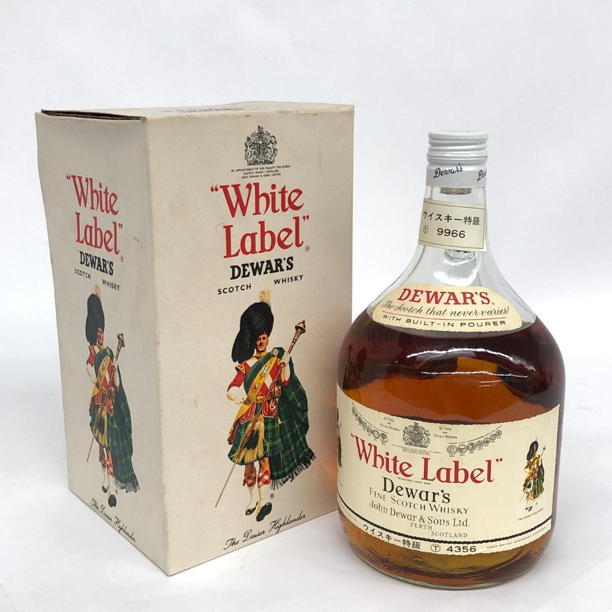 飲料・酒 【未開栓】デュワーズ ホワイトラベルスコッチウイスキー 750ml