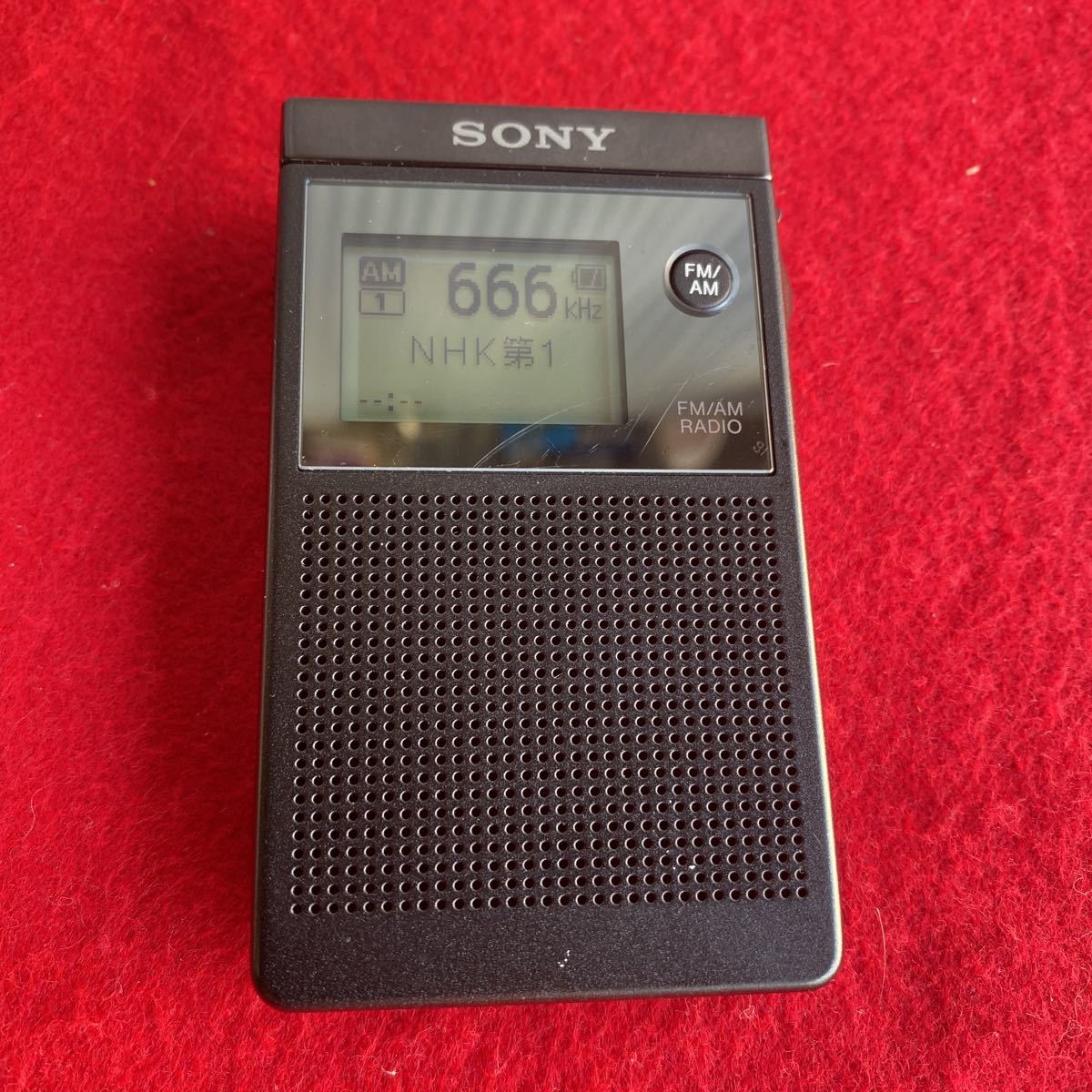 SRF-R356 SONY ソニー ポケットラジオ 公式通販 FM⁄AMラジオ FM⁄AM
