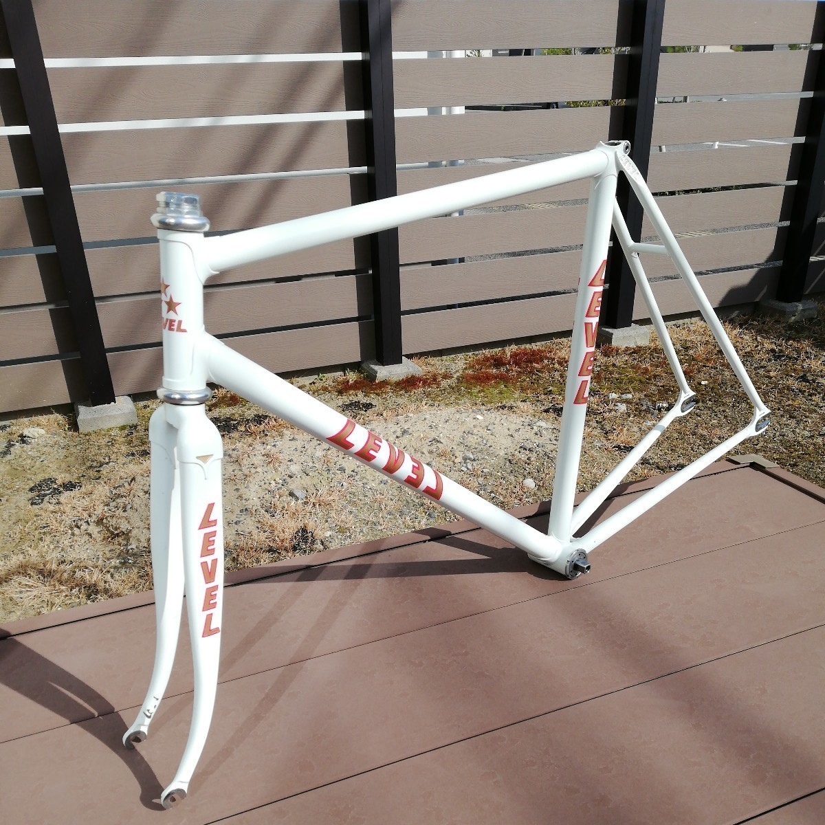 ピストフレーム ピストバイク NJS NJS ピスト競輪 フレーム☆LEVEL