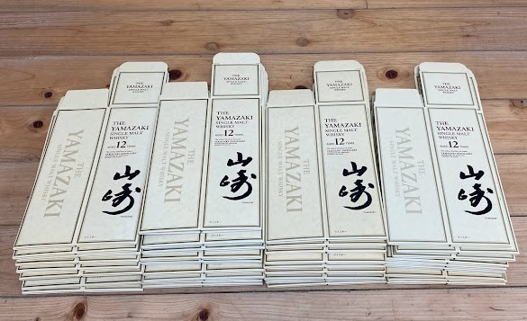 専用出品　サントリー　SUNTORY空箱 中古品】SUNTORY サントリー 旧 山崎 12年 シングルモルト ウイスキー