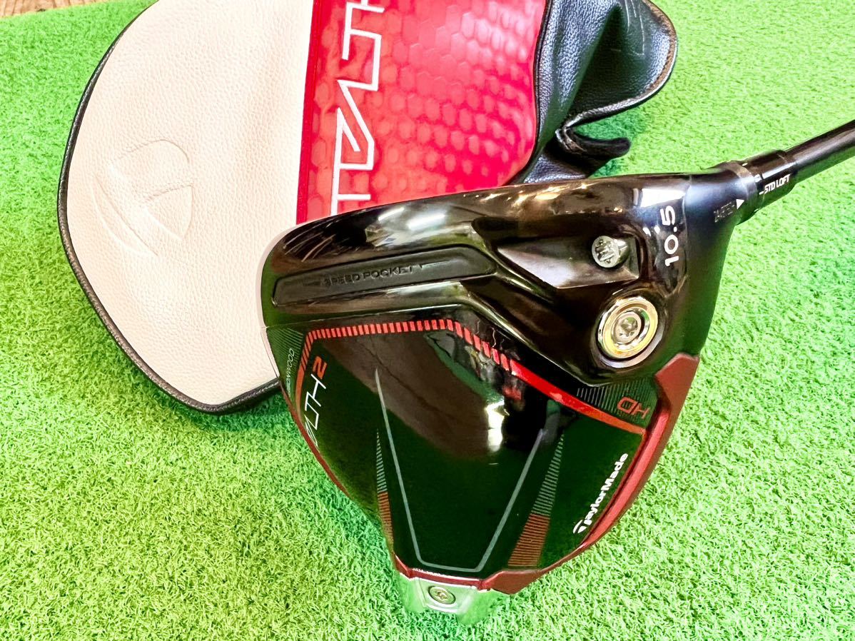 テーラーメイド ステルス2 HD STEALTH2 HDドライバー 10.5 TENSEI RED TM50 SR シャフト 日本正規品 右用　コース未使用　ガラスコート