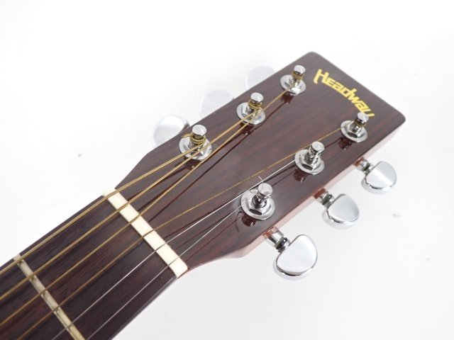 良品】 HEADWAY ヘッドウェイ HGC-280 アコースティックギター 弦楽器 